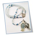 Miraculous Medal Rosary - Limited Edition - Opalite  & Jade