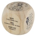 St Francis of Assisi - Fun facts Wooden cube