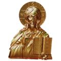 Wooden Tabernacle with Jesus the Teacher Relief in gold