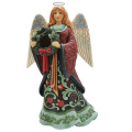 Jim Shore - Angel Of Splendour with Wreath -23cm