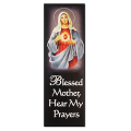 Blessed Mother, Hear My Prayers Bookmark - Prayer to Immaculate Heart of Mary
