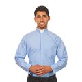 Clerical Cotton Shirt - Includes Slip in Clerical Collar