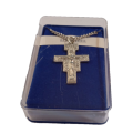 San Damiano Cross Pendant Necklace in Gift Box