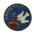 Catechist Enamel Gold Plated Lapel Pin
