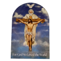 Trinity - For God So Loved the World Desk Plaque - Designed Michael Adams
