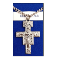 San Damiano Cross Pendant Necklace in Gift Box
