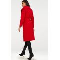 Last of the Best - PRETTY LITTLE THING -Veronica Red Oversized Waterfall Belted Coat