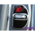 Chrome Door Lock Protective Covers (Opel)