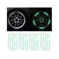 Holographic Glow in the Dark Alloy Wheel Trim Stickers (20pc set)