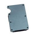 RFID Card Blocker Wallet Metallic Gunmetal