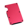 RFID Card Blocker Wallet Metallic Red