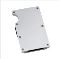 RFID Card Blocker Wallet Metallic Silver