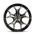 17" SSW S385 5/100 Black with Polished Face Alloy Wheels