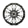 20" SSW S411 6/139 Black with Polished Face Alloy Wheels