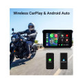 5" Motorcycle Media Screen with Apple Carplay/Android Auto Dual Camera &amp; Tyre Pressure Monitor