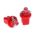 T5 SMD 5 LED Instrument Cluster Bulbs - Pair (Red)