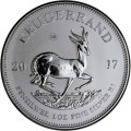 2017 Limited Mintage 1oz Silver Krugerrand Coin (Premium Uncirculated) 50th anniversary privy mark
