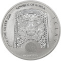 2018 1 oz South Korean Pure Silver Chiwoo Cheonwang (BU) Limited mintage