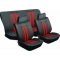 Stingray La Cross Car Seat Cover Set (8 Piece) (Red)