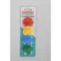 Parrot Magnets -  Circle (Assorted)(Pack of 4)