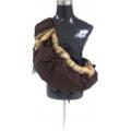 Chelino Multi-Position Padded Baby Sling / Carrier - Brown / Beige