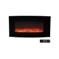 RADIANT RHE7 Indoor Decorative Electric Fireplace, Curved, 1800W