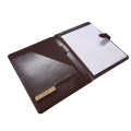 Adpel A4 Genuine Leather Folder with Tab Closure