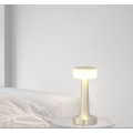 HomeMax Silver LED Touchable Desk Lamp
