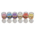 Aroma Scented Candle Set - 6pc