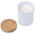 Okiyo Glass Scented Candle with Bamboo Lid