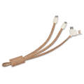 Okiyo Soshin Cork 3-In-1 Charging Cable
