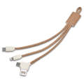Okiyo Soshin Cork 3-In-1 Charging Cable