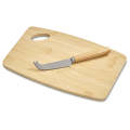 Okiyo Edamu Bamboo Cheese Board & Knife