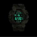 Smael Camouflage Red 8013 Bluetooth Sport Watch