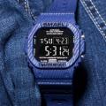 Smael Denim Blue Retro Digital Watch