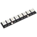 8 channel Straight WS2812 (Neopixel) 5050 RGB LED
