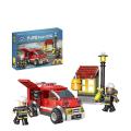 Building Blocks - Firefighter Van .