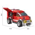 Building Blocks - Firefighter Van .