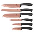 Berlinger Haus 6 pieces Titanium Knife Set - Rose-gold (READ THE DESCRIPTION)