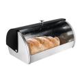 Berlinger Haus - Premium Quality Bread Box- Black Silver Collection (DISPLAY MODEL)