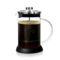 Berlinger Haus 800ml Coffee and Tea Plunger - Black Silver Collection (DISPLAY MODEL)