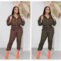 Vintage Buttoned Top and Pant Set