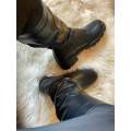 Bellow Knee Leather Boots