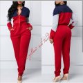 Front Zip Sweater Jumpsuit - M