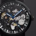 Men's Skeleton WristWatch Stainless steel Antique Steampunk Casual Automatic Skeleton