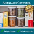 THE ADJUSTABLE CONTAINER
