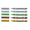 Crayola 5 Piece Multi-Color Metallic Markers
