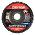 DEKTON 115mm Aluminium Oxide Flap Disc 40 Grit