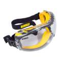 DeWalt Concealer Clear Lens Anti-Fog Safety Goggles