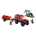 LEGO 60412 City Fire Truck with Rescue Boat